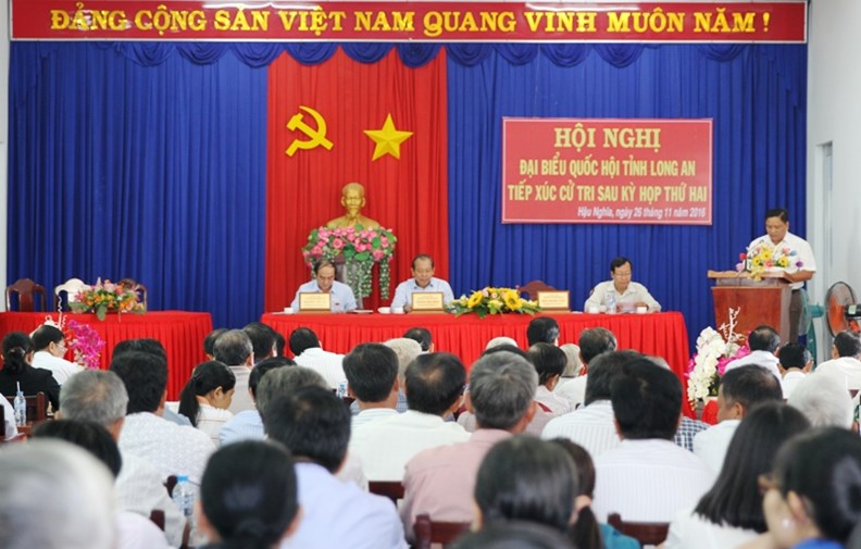 Phó Thủ tướng Thường trực tiếp xúc cử tri Long An - ảnh 2